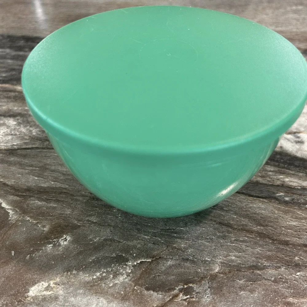 Tupperware Hanging Little Dippers Oval Container 4626A-5 Vintage Green‎ BxPP